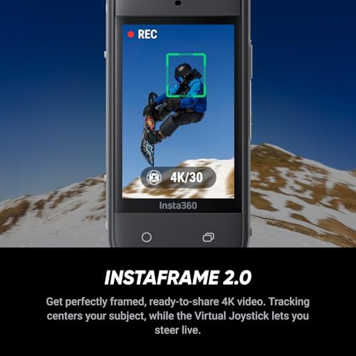 Insta360 X5 Essentials Bundle - Waterproof 8K 360° Action Camera, Leading Low Light, Invisible Selfie Stick Effect, Rugged and Replaceable Lens, 3-Hour Battery, Built-in Wind Guard, Stabilization - Image 5